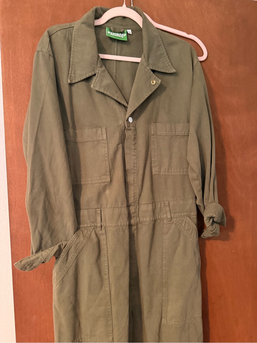 Big Bud Press Everyday Olive Green Jumpsuit